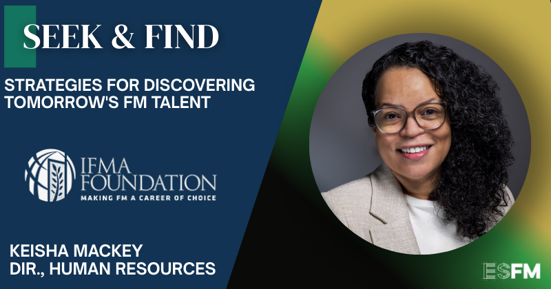 A webinar graphic featuring Keisha Mackey's professional portrait.