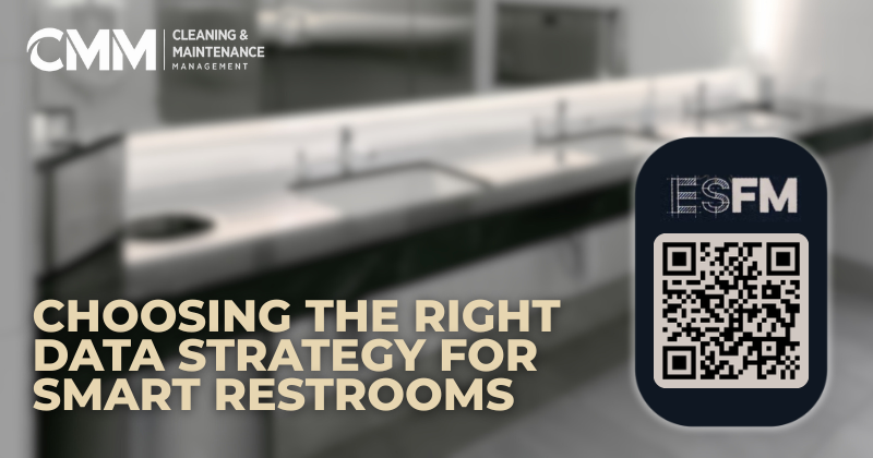 A graphic of a pristine restroom.